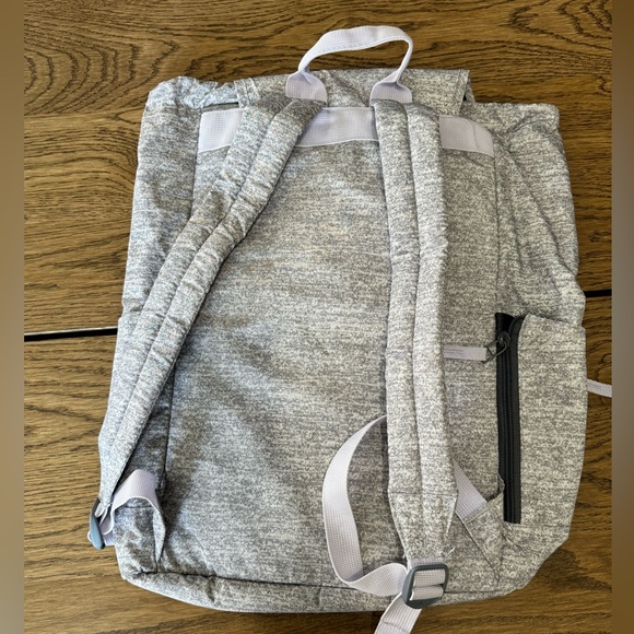 Gray/lavendar used adidas backpack - Picture 2 of 6